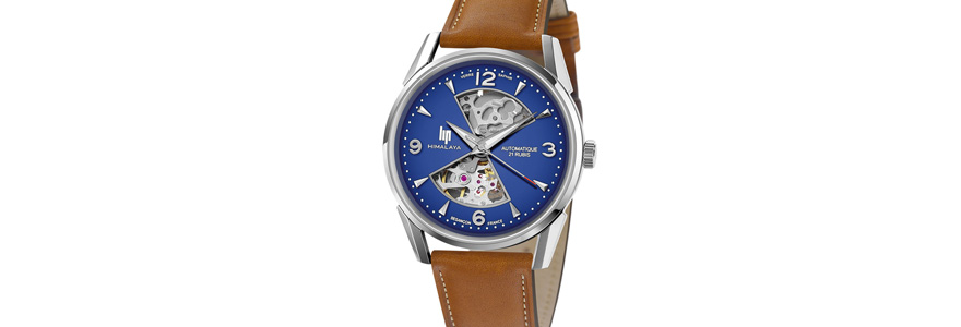 montre squelette homme